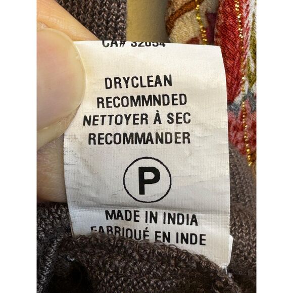 ANTHROPOLOGIE BL^NK LONDON Puff Sleeve Sweater, Mixed Media, Sz XS - Picture 9 of 9